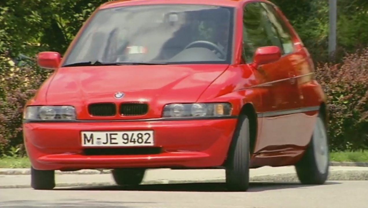 Elektryczne BMW E1 prototyp o zasięgu 200 km z... 1991